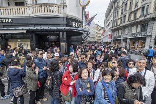 La ville de Lucerne accueille chaque année près de 7 millions de touristes. (archive) KEYSTONE/URS FLUEELER